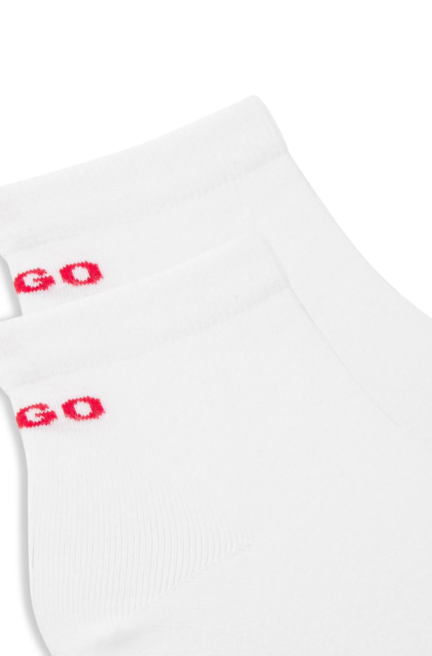 Zweierpack kurze Socken aus Baumwoll-Mix