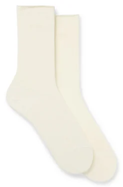 Zweierpack mittelhohe Socken mit Bambus