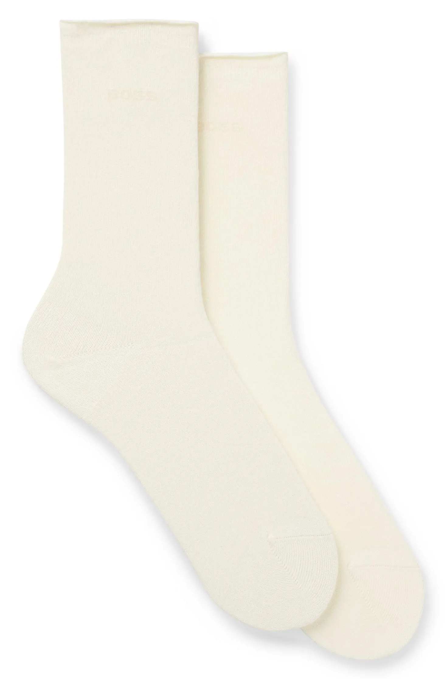 Zweierpack mittelhohe Socken mit Bambus
