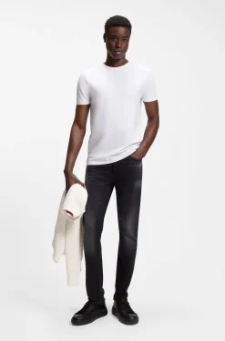 Zweierpack Slim-Fit T-Shirts aus Stretch-Baumwolle