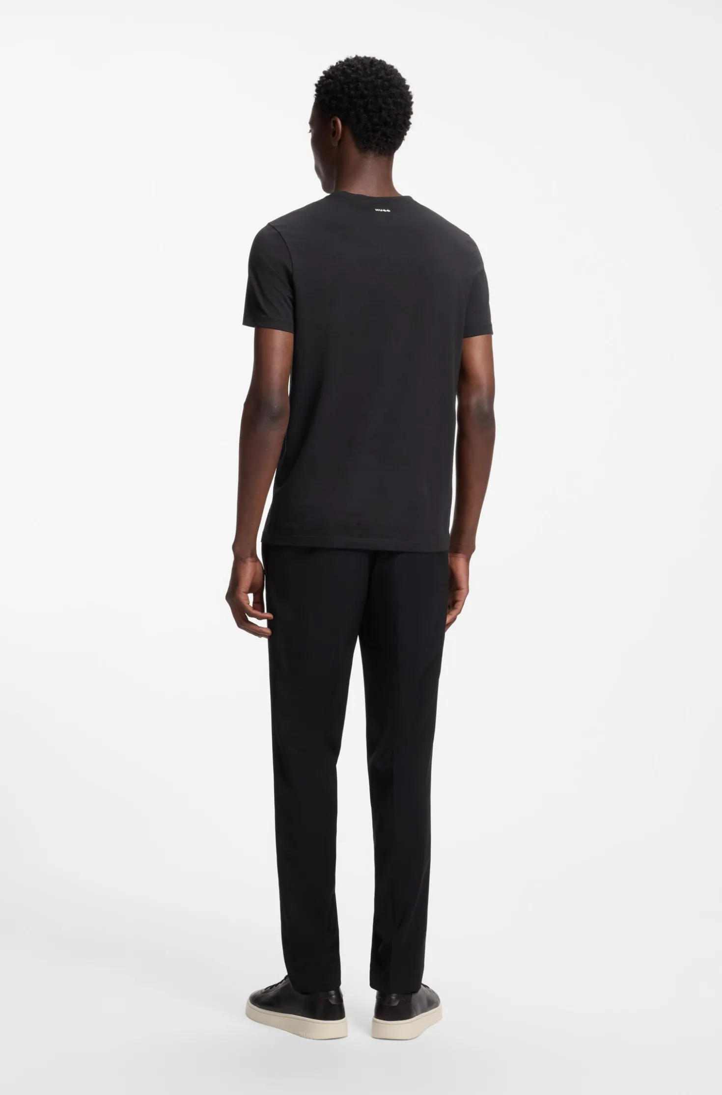 Zweierpack Slim-Fit T-Shirts aus Stretch-Baumwolle