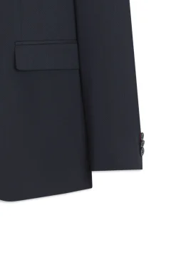 Zweiteiliger Extra Slim-Fit Anzug aus gemustertem Gewebe