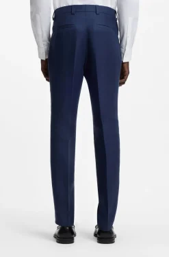 Zweiteiliger Extra Slim-Fit Anzug aus Leinen-Twill