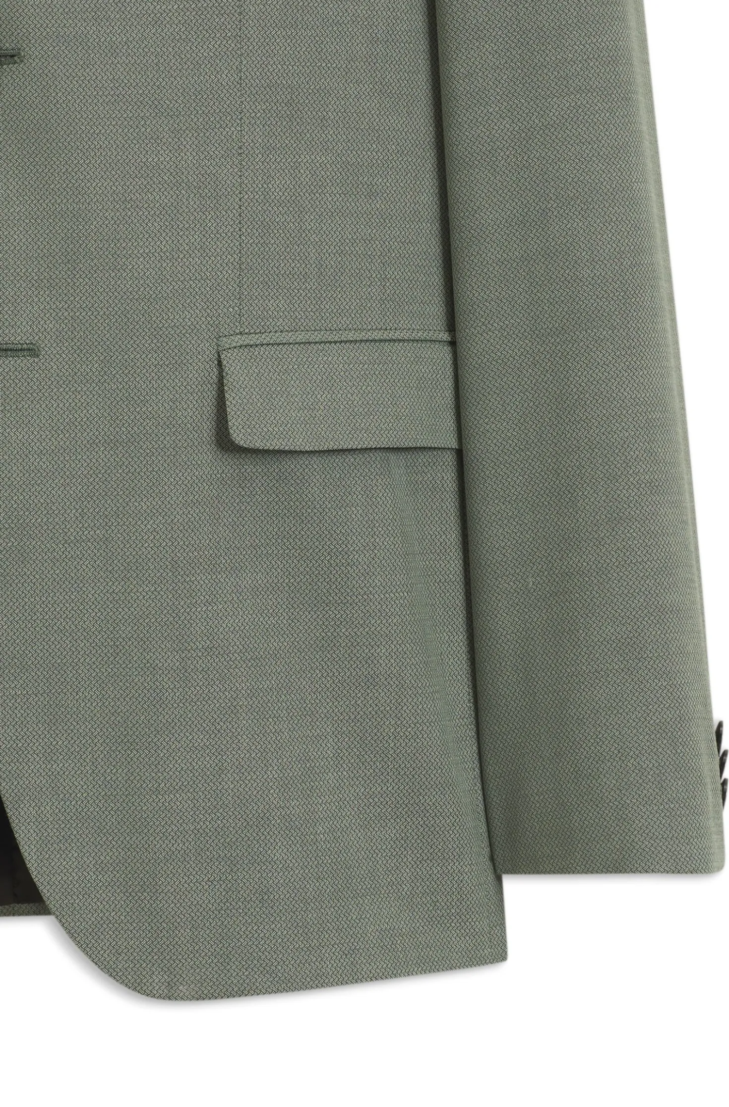 Zweiteiliger Extra Slim-Fit Anzug aus gemustertem Gewebe