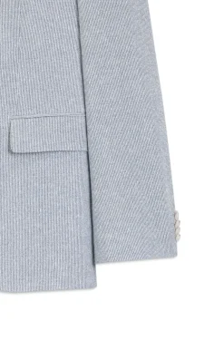 Zweiteiliger Regular-Fit Anzug aus Stretch-Bouclé