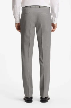 Zweiteiliger Slim-Fit Anzug aus Woll-Mix