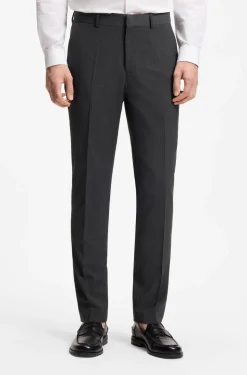 Zweiteiliger Slim-Fit Anzug aus Woll-Mix